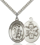 Guardian Angel EMT Sterling Silver Medal