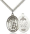 Guardian Angel National Guard Sterling Silver Medal