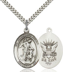 Guardian Angel U.S. Navy Sterling Silver Medal