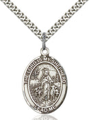 The Lord is My Shepherd Sterling Silver Medal