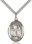 St. Valentine Sterling Silver Medal