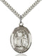 St. Valentine Sterling Silver Medal