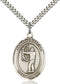 St. Sebastian Archery Sterling Silver Medal