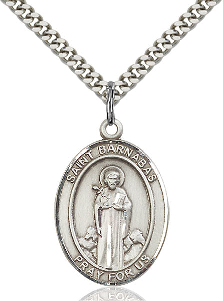 St. Barnabas Sterling Silver Medal
