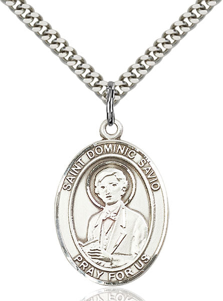 St. Dominic Savio Sterling Silver Medal