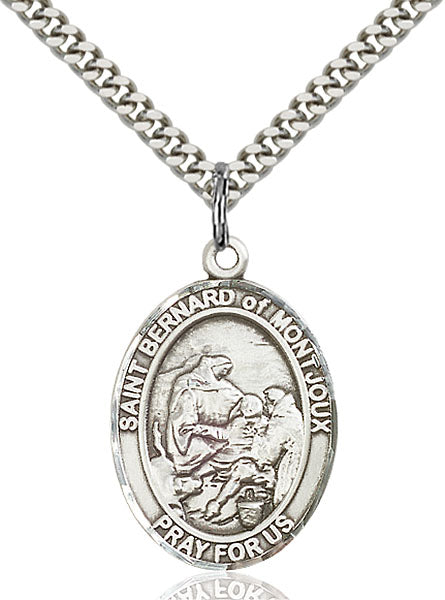 St. Bernard of Mont Joux Sterling Silver Medal