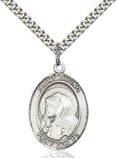 St. Bruno Sterling Silver Medal