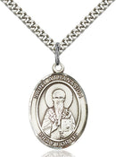 St. Anthanasius Sterling Silver Medal