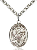 St. Meinrad Sterling Silver Medal