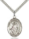 St. Anthony of Egypt Sterling Silver Medal