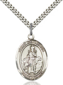 St. Cornelius Sterling Silver Medal