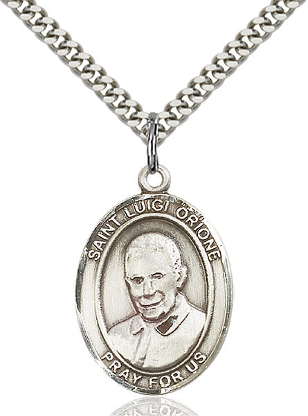 St. Luigi Orione Sterling Silver Medal