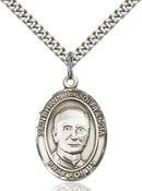 St. Hannibal di Francia Sterling Silver Medal