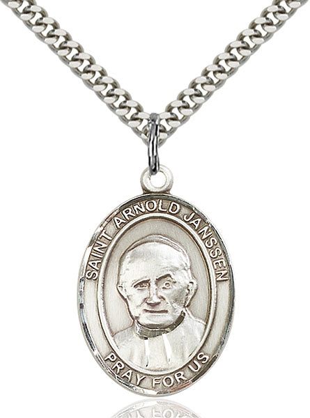 St. Arnold Janssen Sterling Silver Medal