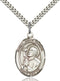 St. Rene Goupil Sterling Silver Medal