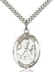 St. Kiernan Sterling Silver Medal