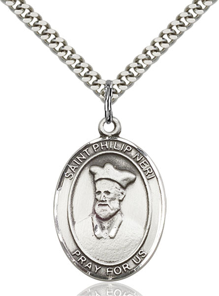 St. Philip Neri Sterling Silver Medal