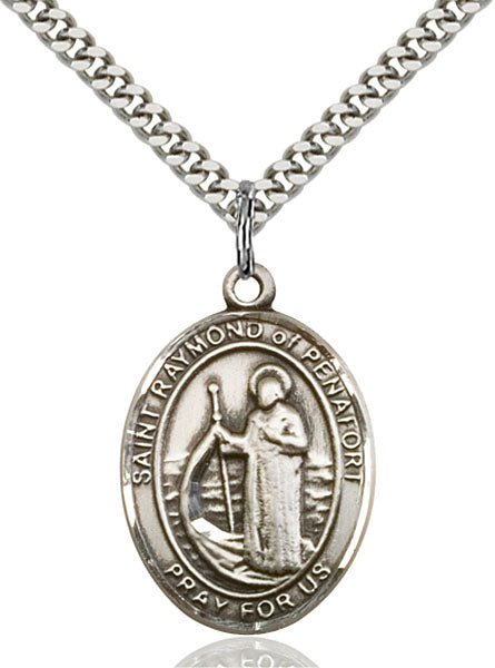 St. Raymond of Penafort Sterling Silver Medal