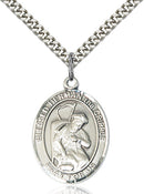 Blessed Herman the Cripple Sterling Silver Medal