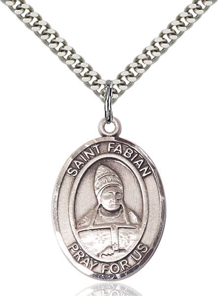 St. Fabian Sterling Silver Medal