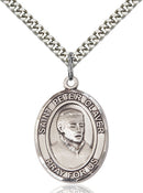 St. Peter Claver Sterling Silver Medal