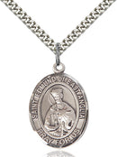 St. Edmund of East Anglia Sterling Silver Medal