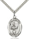 St. Sebastian Baseball Sterling Silver Medal
