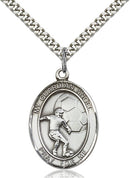 Guardian Angel Soccer Sterling Silver Medal