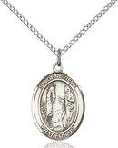 St. Genevieve Sterling Silver Medal