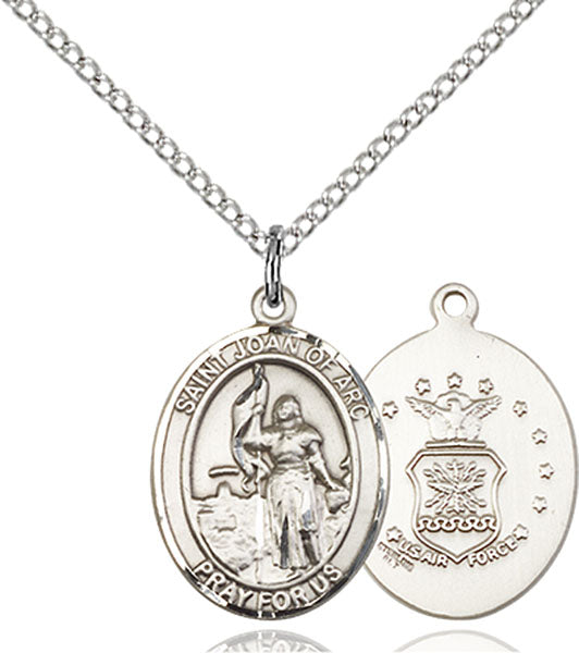 St. Joan of Arc U.S. Air Force Sterling Silver Medal