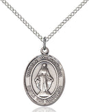 Virgen Milagrosa Sterling Silver Medal