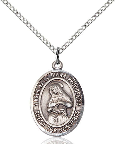 Virgen de la Divina Providencia Sterling Silver Medal