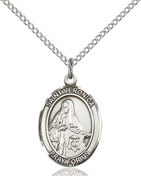 St. Veronica Sterling Silver Medal