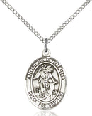Angel de la Guarda Sterling Silver Medal