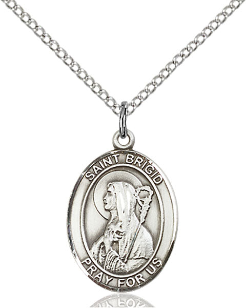 St. Brigid Sterling Silver Medal