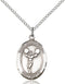 St. Christopher Cheerleading Sterling Silver Medal