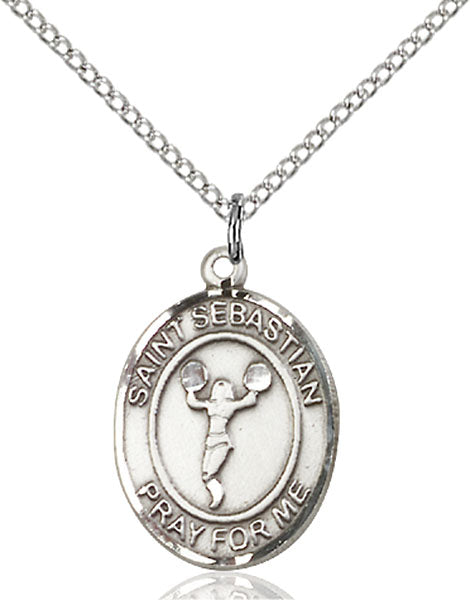 St. Sebastian Cheerleading Sterling Silver Medal