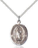 Virgen de Guadalupe Sterling Silver Medal