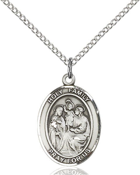 Holy Family Sterling Silver Medal