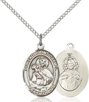 Our Lady of Mt. Carmel Sterling Silver Medal