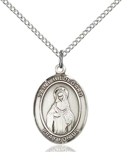 St. Hildegard Sterling Silver Medal