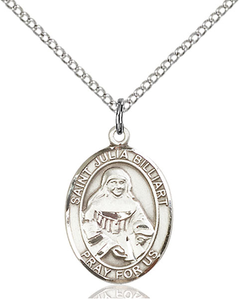 St. Julia Billiart Sterling Silver Medal