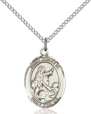 St. Colette Sterling Silver Medal