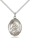 St. Perpetua Sterling Silver Medal