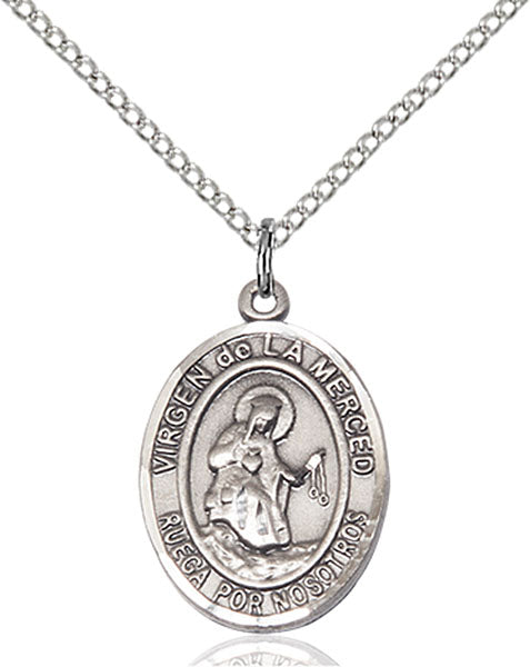 Virgen de la Merceo Sterling Silver Medal