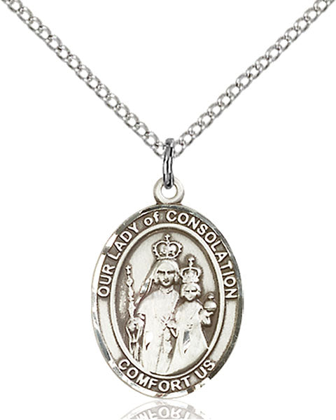 Our Lady of Consolation Sterling Silver Medal