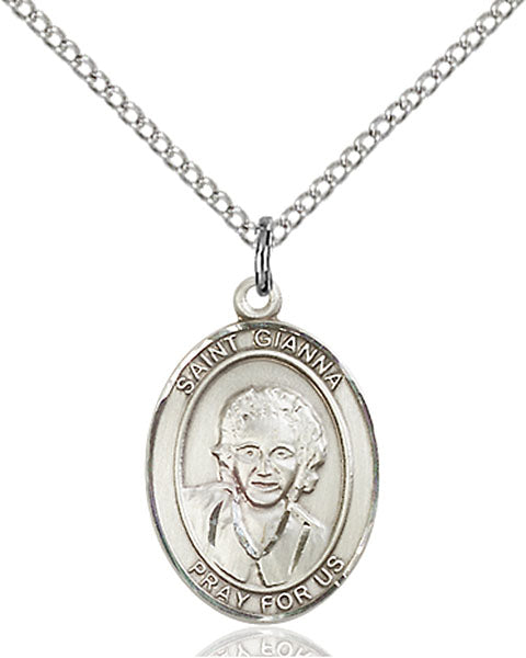 St. Gianna Sterling Silver Medal