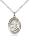 St. Catherine of Bologna Sterling Silver Medal