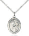 St. Maragaret Mary Sterling Silver Medal