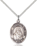 St. Jadwiga of Poland Sterling Silver Medal